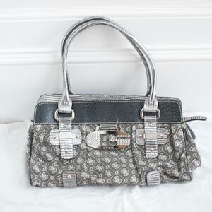 GREY Y2K GUESS BAG